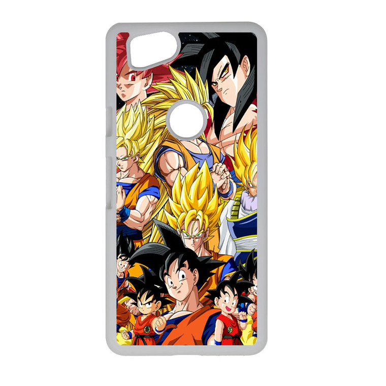 Dragon Ball Z Son Goku Collage Google Pixel 2 Case