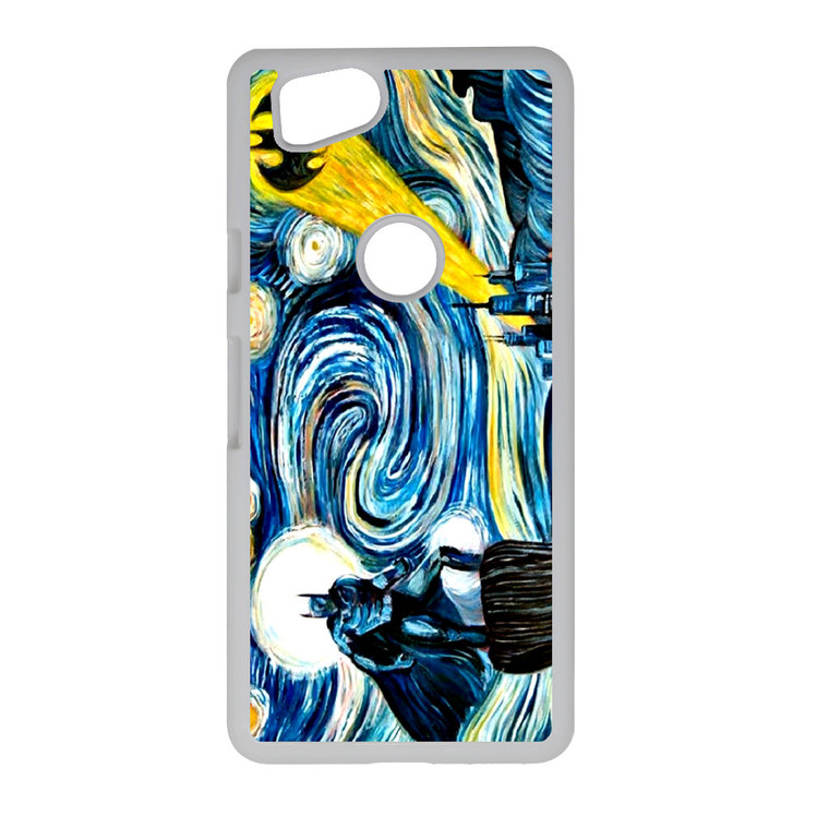 Batman Van Gogh Starry Night Google Pixel 2 Case