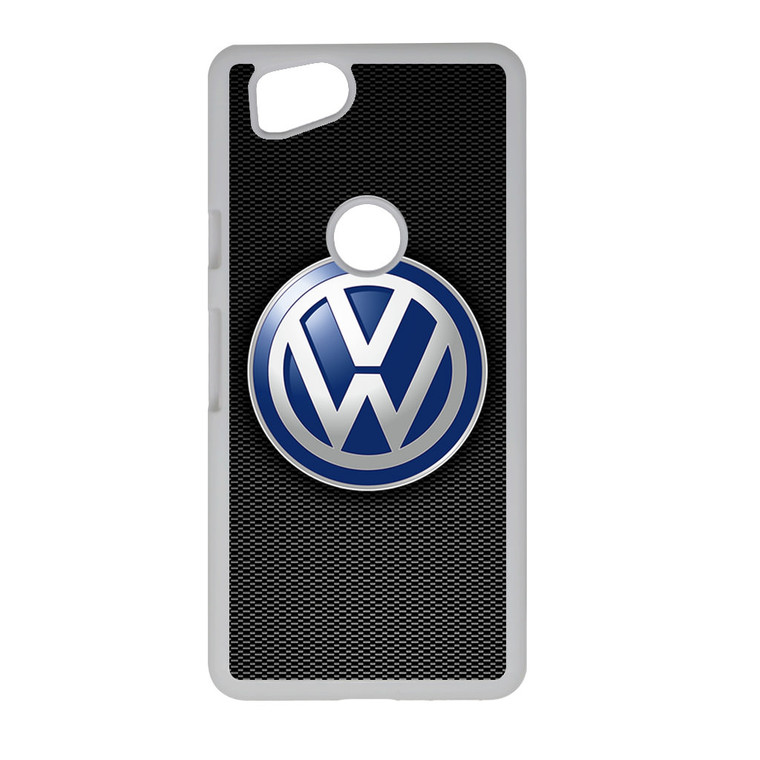 VW Logo Black Carbon Google Pixel 2 Case