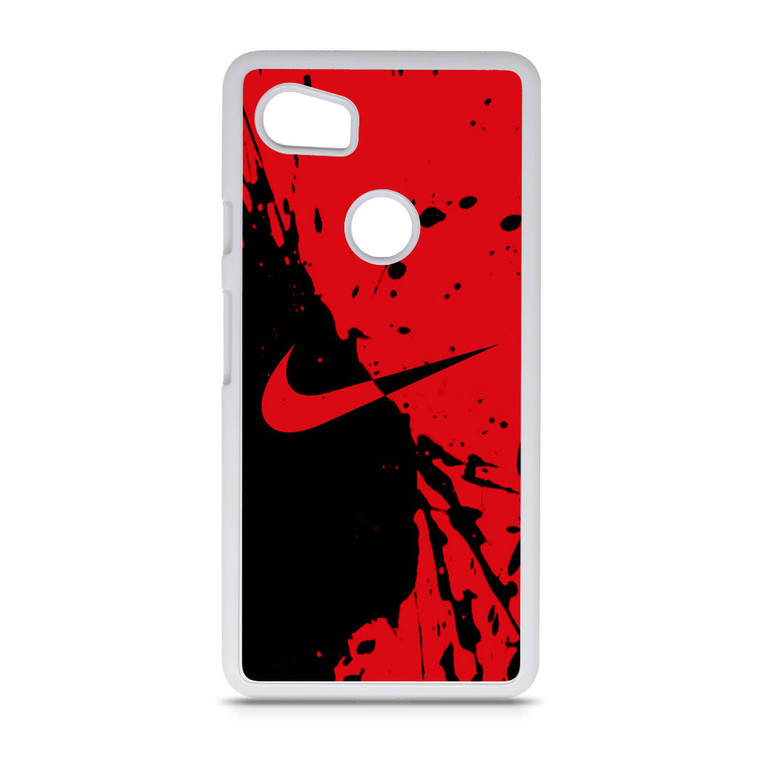 Nike Red and Black Google Pixel 2 XL Case
