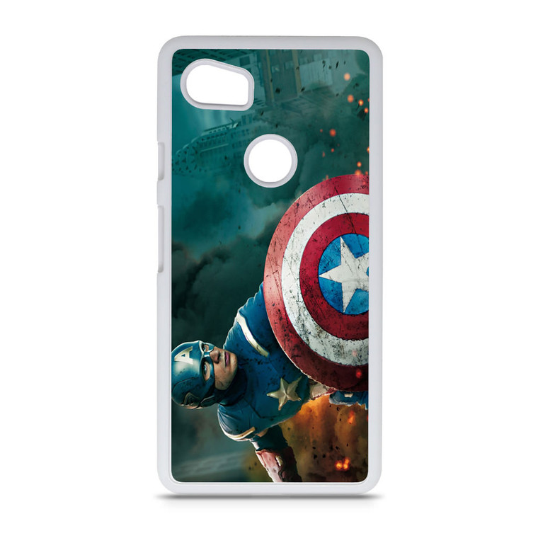 avengers captain america shield Google Pixel 2 XL Case