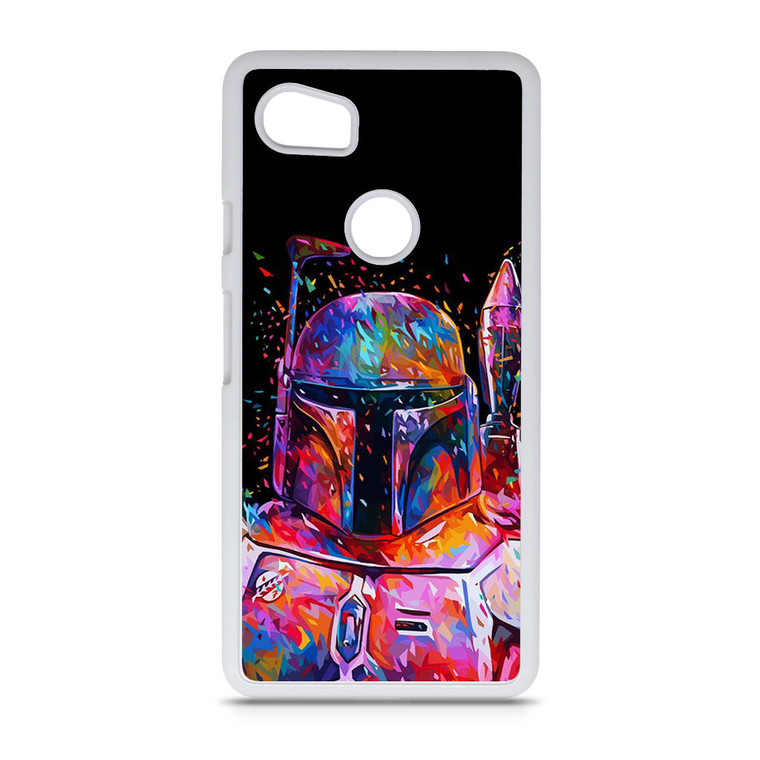 Star Wars Boba Fett Art Google Pixel 2 XL Case