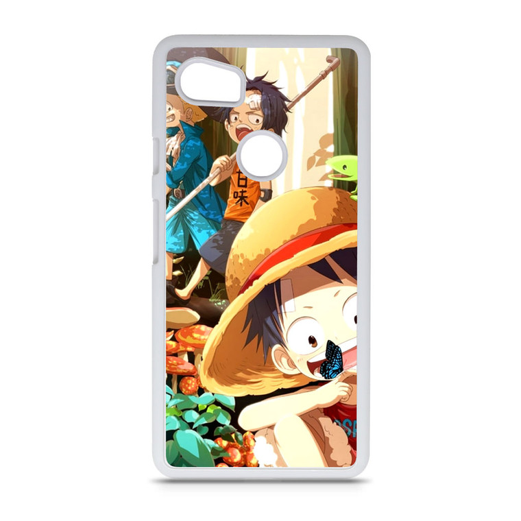 Anime One Piece Sabo Ace Luffy Cute Google Pixel 2 XL Case