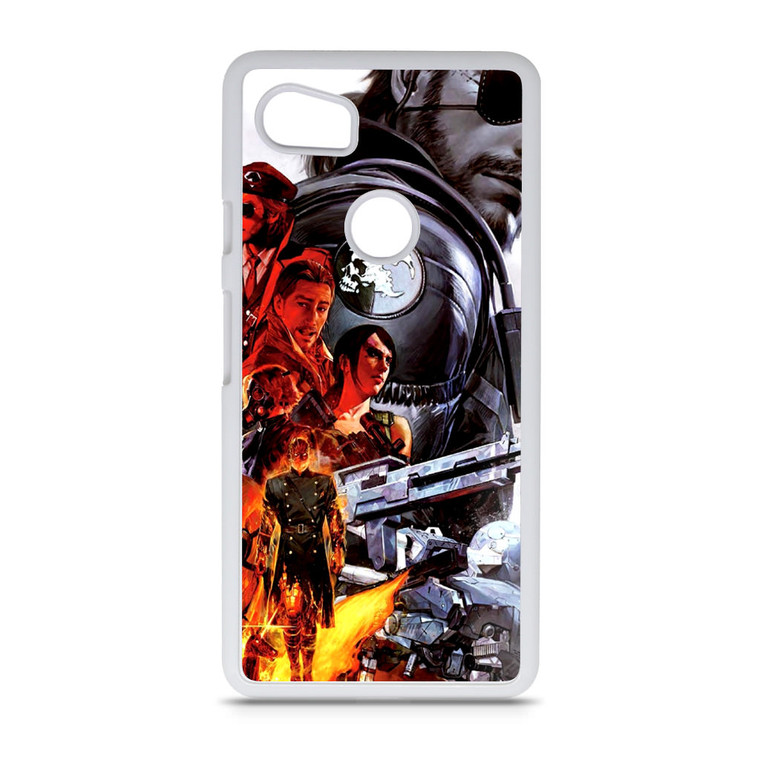 Metal Gear V The Panthom Pain Solid Snake Google Pixel 2 XL Case