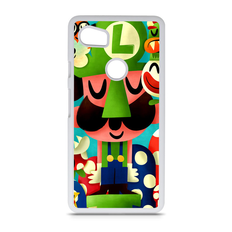 Super Mario Bros Luigi Google Pixel 2 XL Case