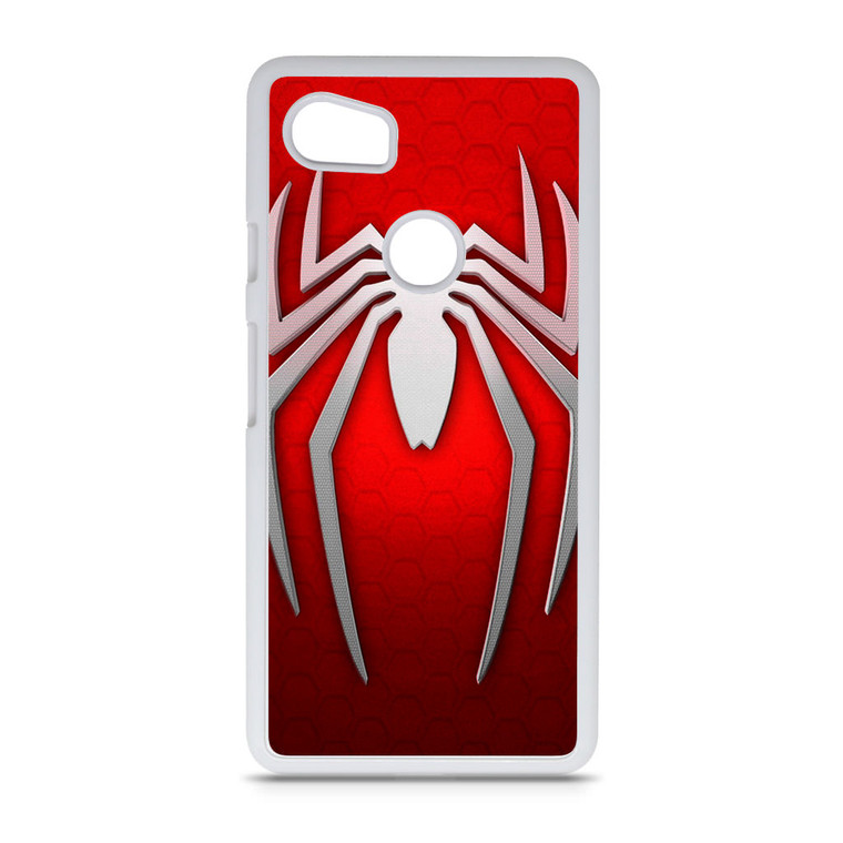 Spiderman Logo Red White Google Pixel 2 XL Case