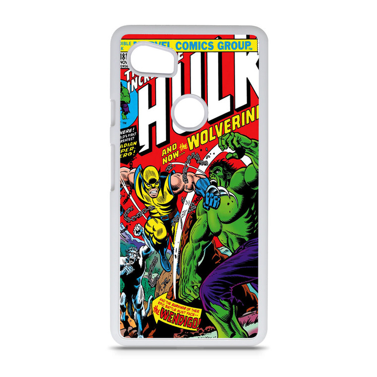 Marvel Comics Cover The Incredible Hulk Google Pixel 2 XL Case