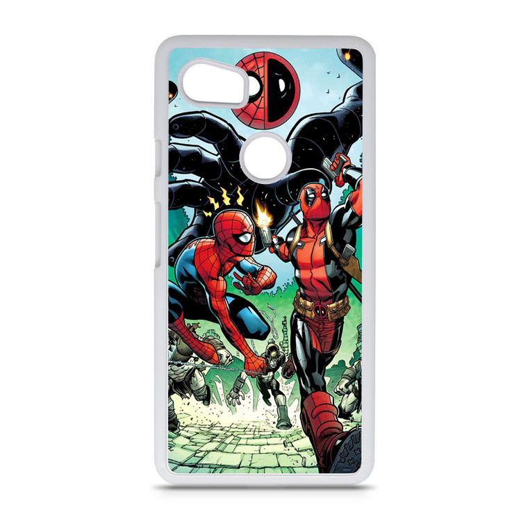 Spiderman Deadpool Comics Google Pixel 2 XL Case