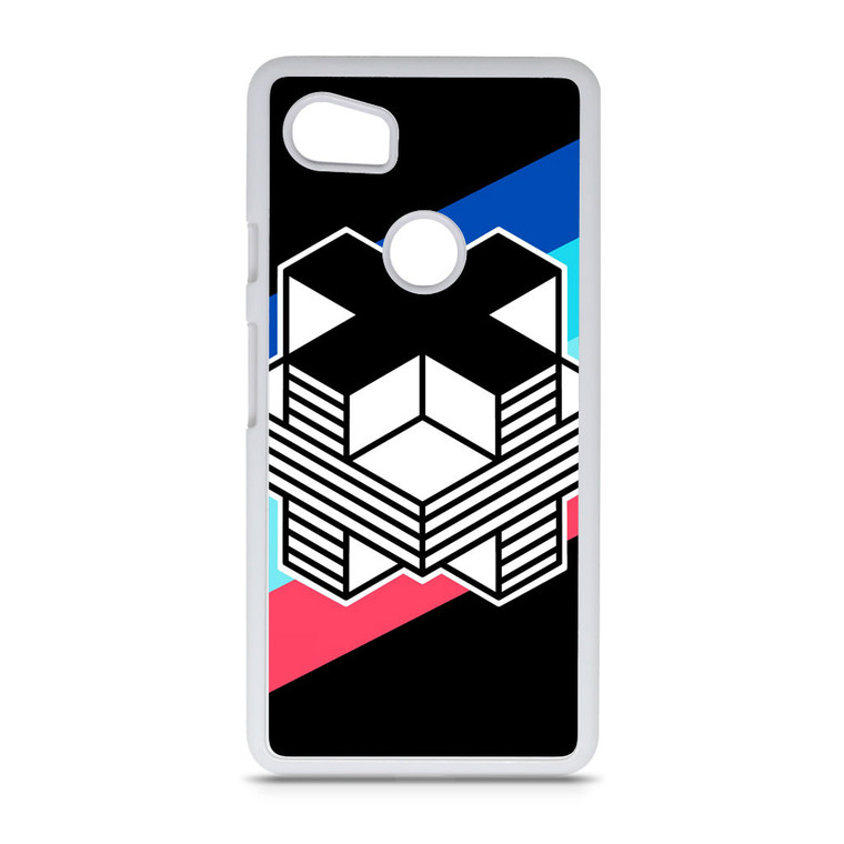 Pink Dolphin Cube Google Pixel 2 XL Case