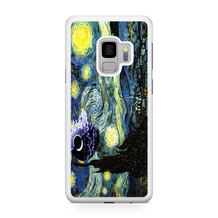 Skellington on a Starry Night Samsung Galaxy S9 Case