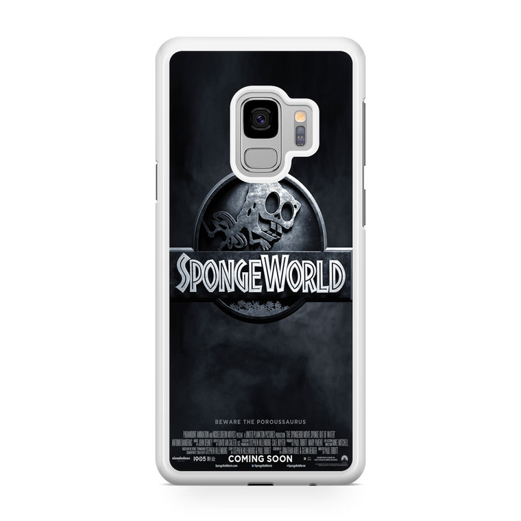 Jurassic World Spong World Parody Samsung Galaxy S9 Case