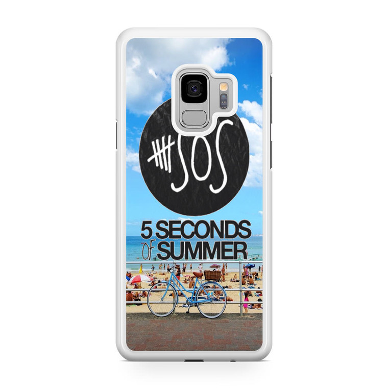 5SOS Logo Sidney Beach Samsung Galaxy S9 Case