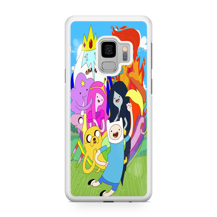 Adventure Time Charactes Samsung Galaxy S9 Case