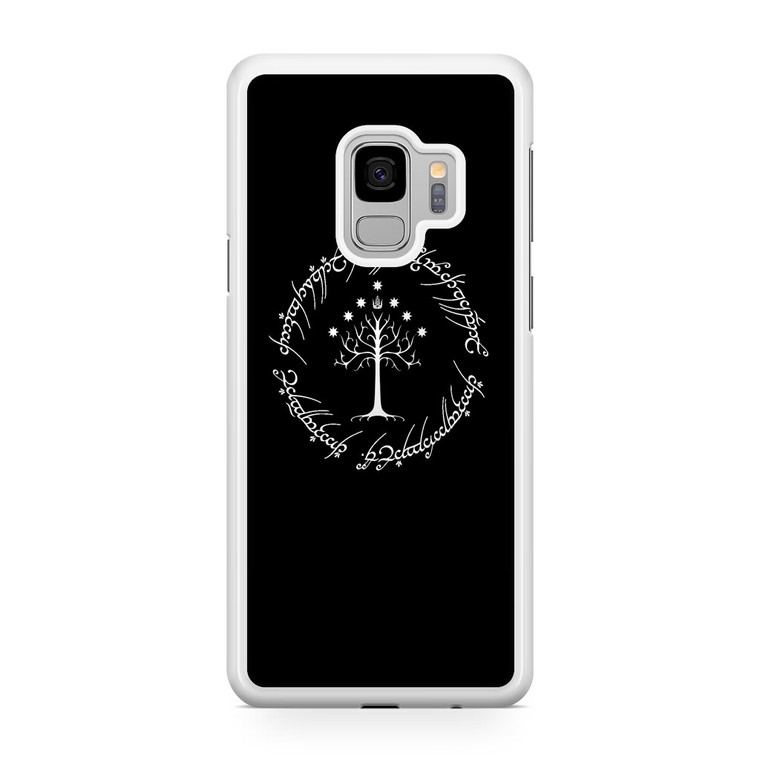 White Tree Lord of The Ring Quotes Samsung Galaxy S9 Case