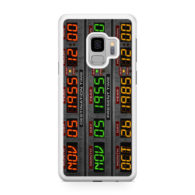 Back To The Future Time Circuits Samsung Galaxy S9 Case