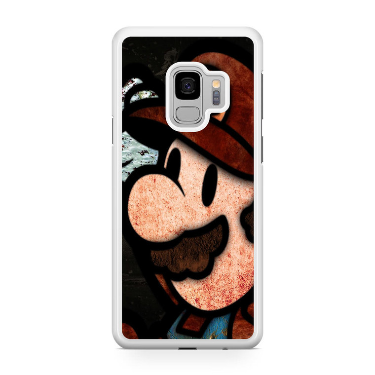 Super Mario Bros Fan Art Samsung Galaxy S9 Case
