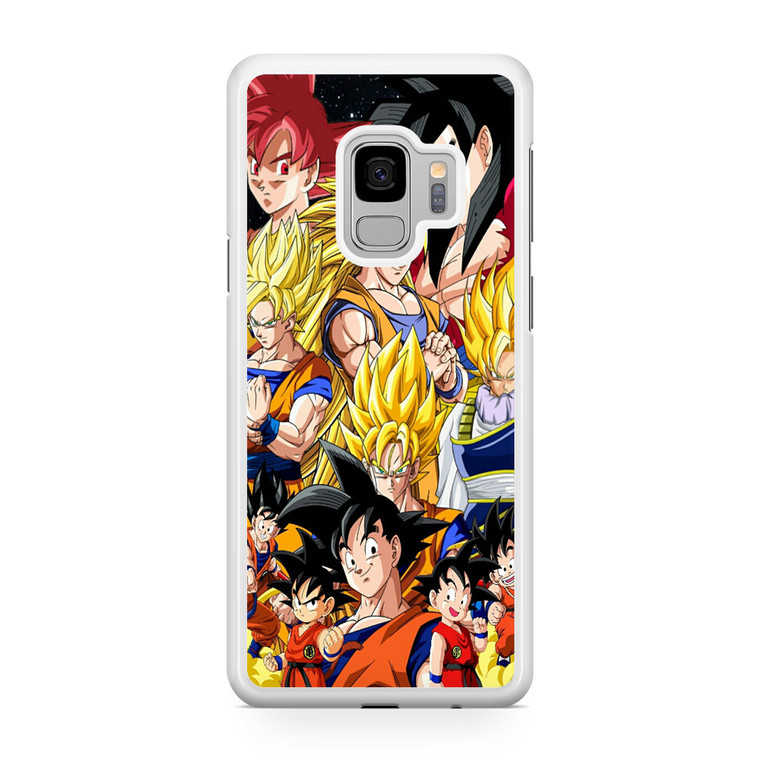 Dragon Ball Z Son Goku Collage Samsung Galaxy S9 Case