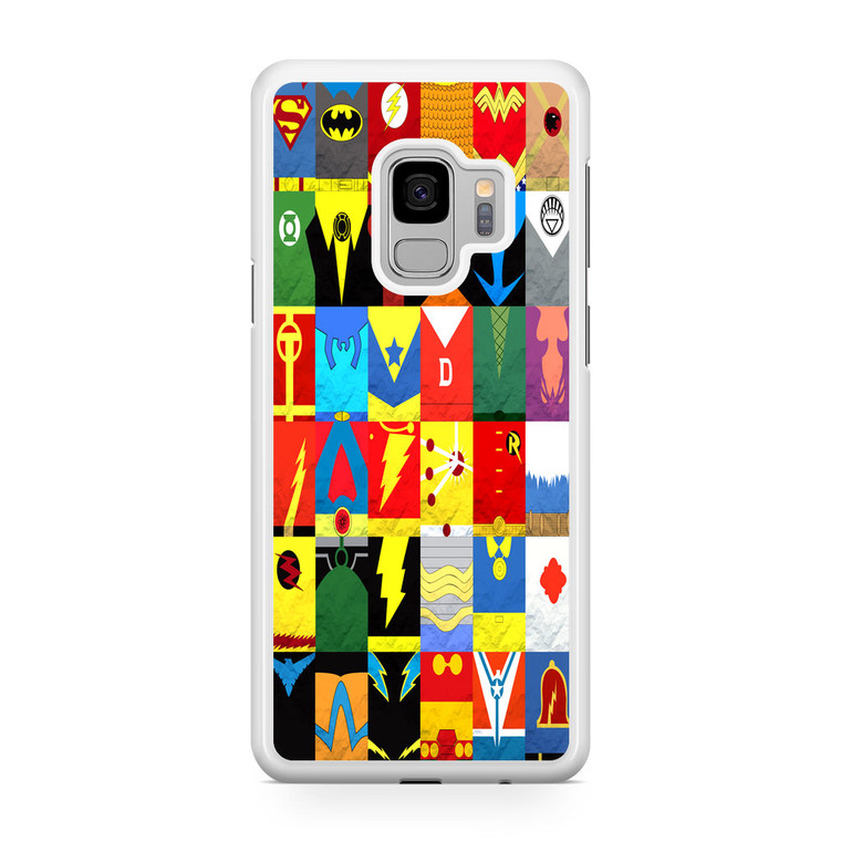 Marvel Superheroes Collage Samsung Galaxy S9 Case