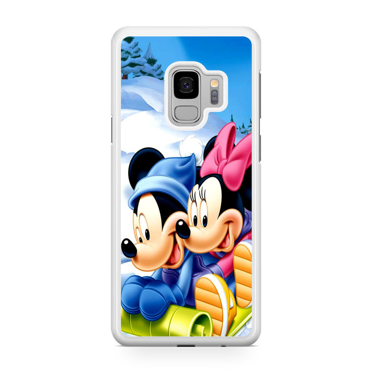 Mickey Mouse and Minnie Mouse Samsung Galaxy S9 Case