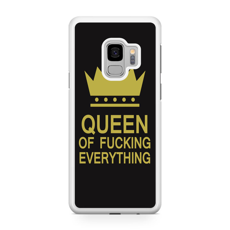 Queen of Fucking Everything Logo Samsung Galaxy S9 Case