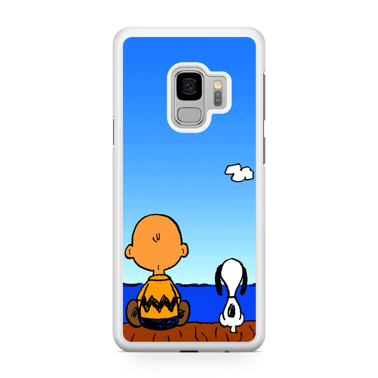 Snoopy Charlie Brown Samsung Galaxy S9 Case