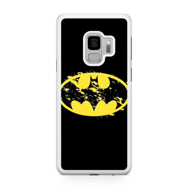 Batman Dark Art Logo Samsung Galaxy S9 Case