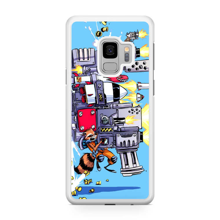 Comics Rocket Racoon Samsung Galaxy S9 Case