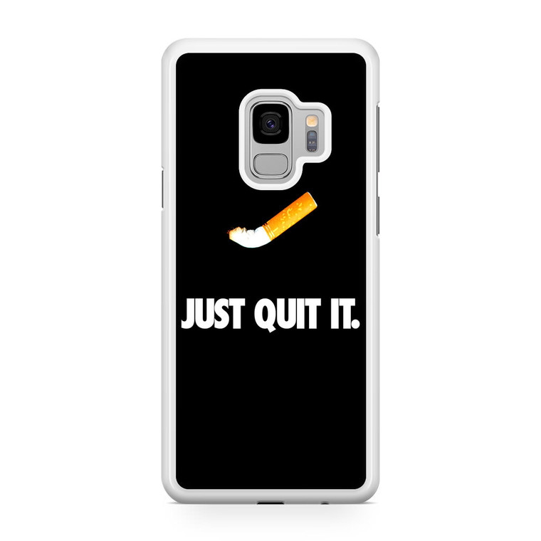 Just Quit It Smoking Samsung Galaxy S9 Case