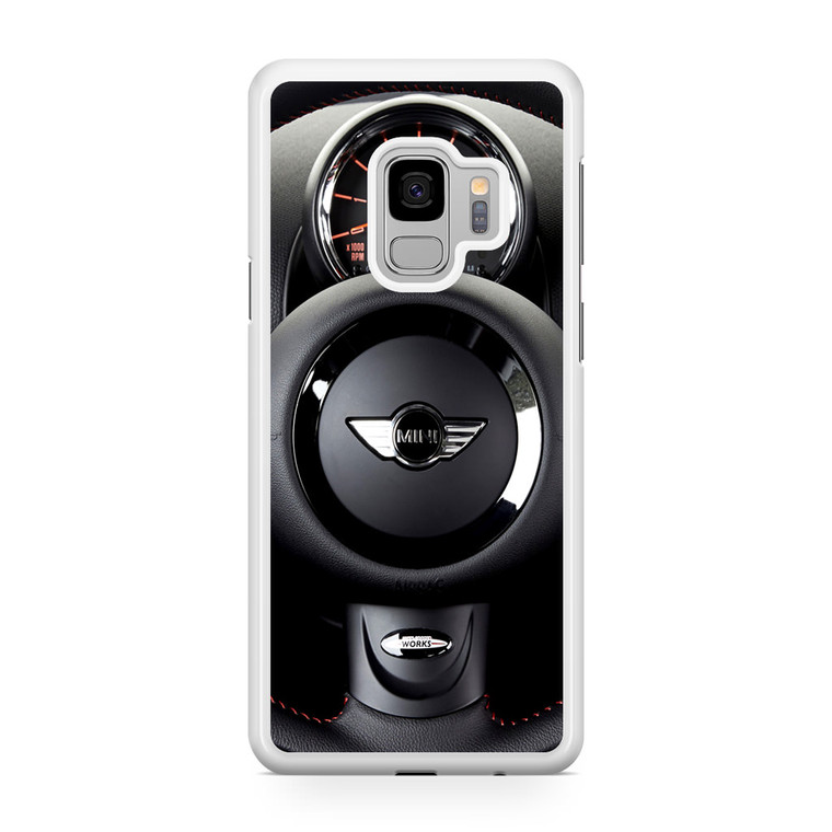 Mini Cooper Steering Wheels Samsung Galaxy S9 Case