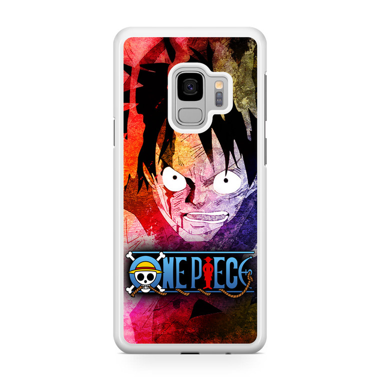 One Piece Monkey D Luffy Art Samsung Galaxy S9 Case