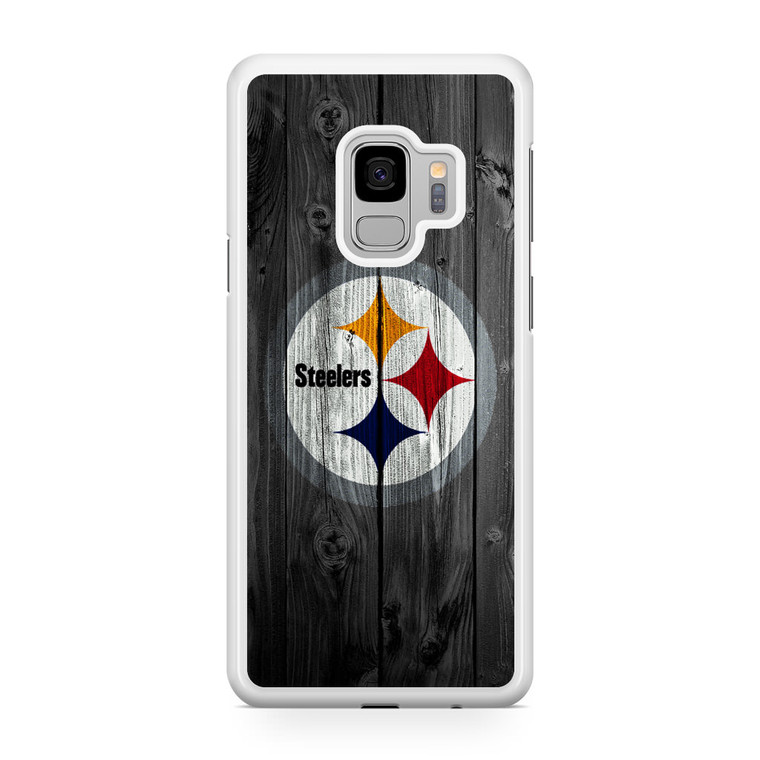 Pittsburgh Steelers Wood Samsung Galaxy S9 Case