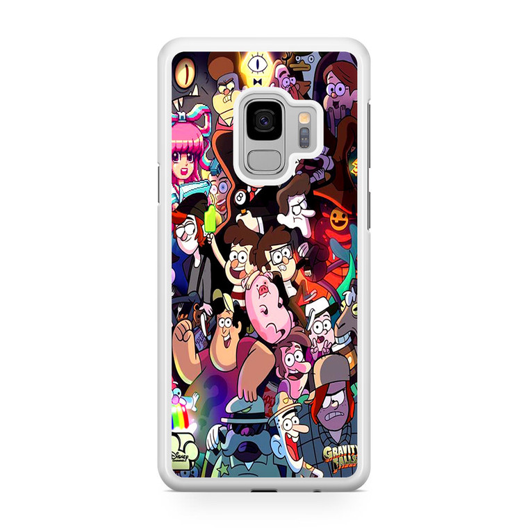 Gravity Falls All Characters Collage Samsung Galaxy S9 Case