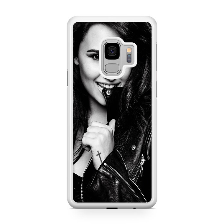Demi Lovato Black Samsung Galaxy S9 Case
