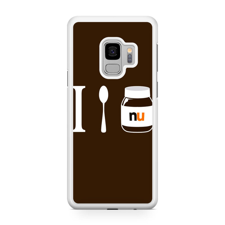 I Eat Nutella Samsung Galaxy S9 Case