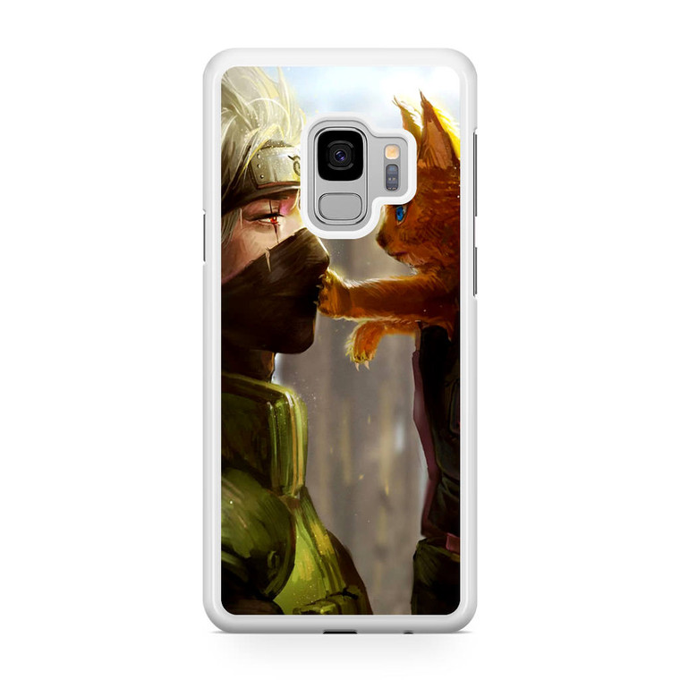 Naruto Hatake Kakashi Cat Samsung Galaxy S9 Case