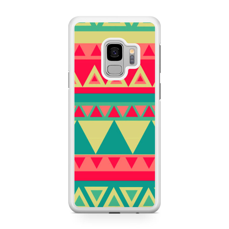 Old Aztec Pattern Samsung Galaxy S9 Case