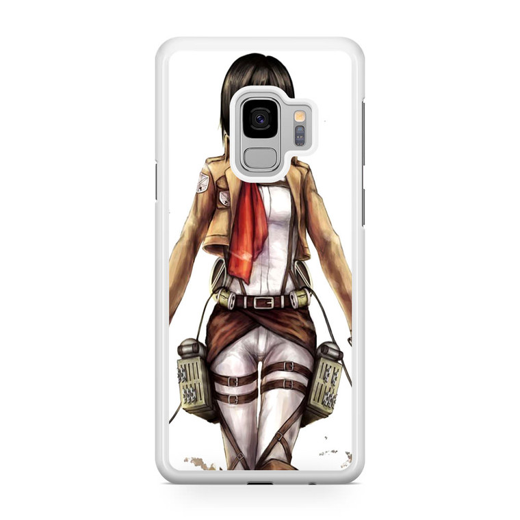Cool Mikasa Ackerman Attack On Titan Samsung Galaxy S9 Case