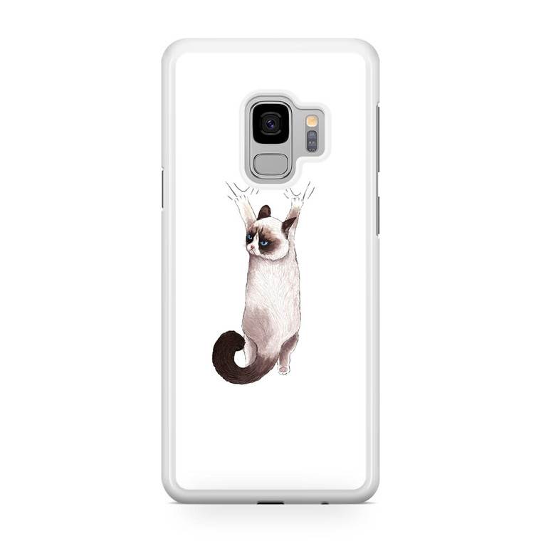 Grumpy Cat Tummeow Samsung Galaxy S9 Case