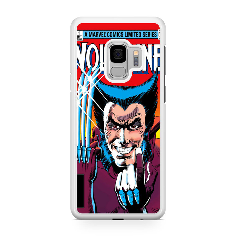 Marvel Comics Cover Wolverine Samsung Galaxy S9 Case