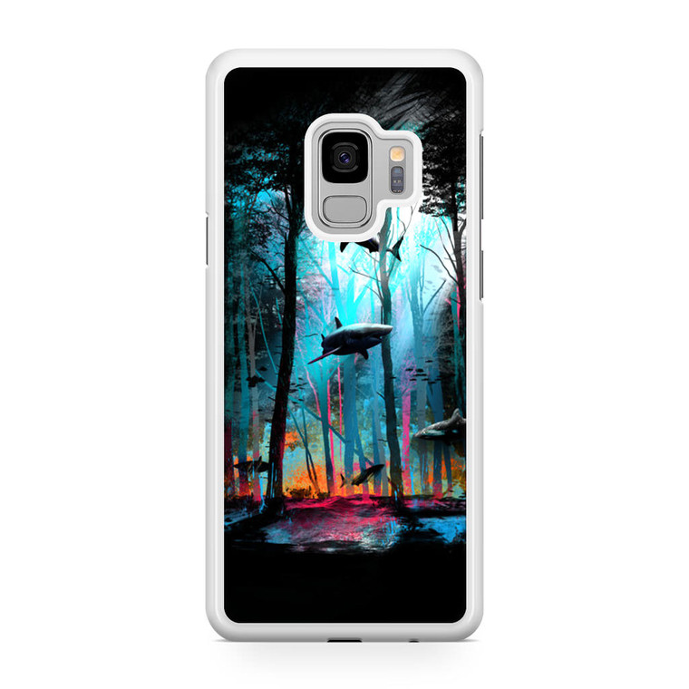 Shark Forest Samsung Galaxy S9 Case