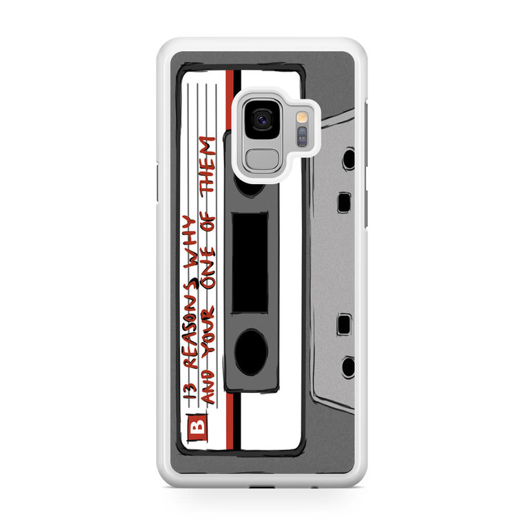13 Reasons Why Casette Samsung Galaxy S9 Case
