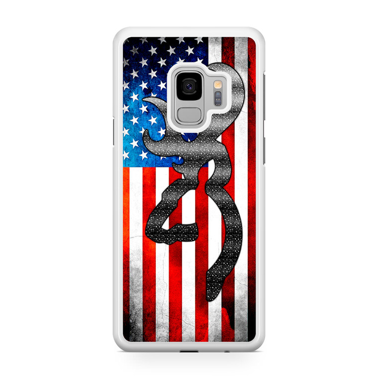 Browning American Flag Samsung Galaxy S9 Case