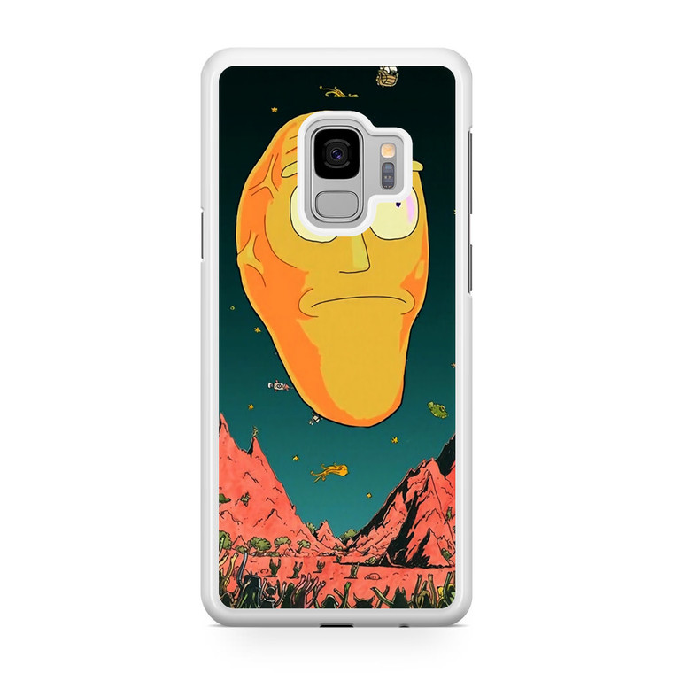 Rick And Morty Giant Heads Samsung Galaxy S9 Case