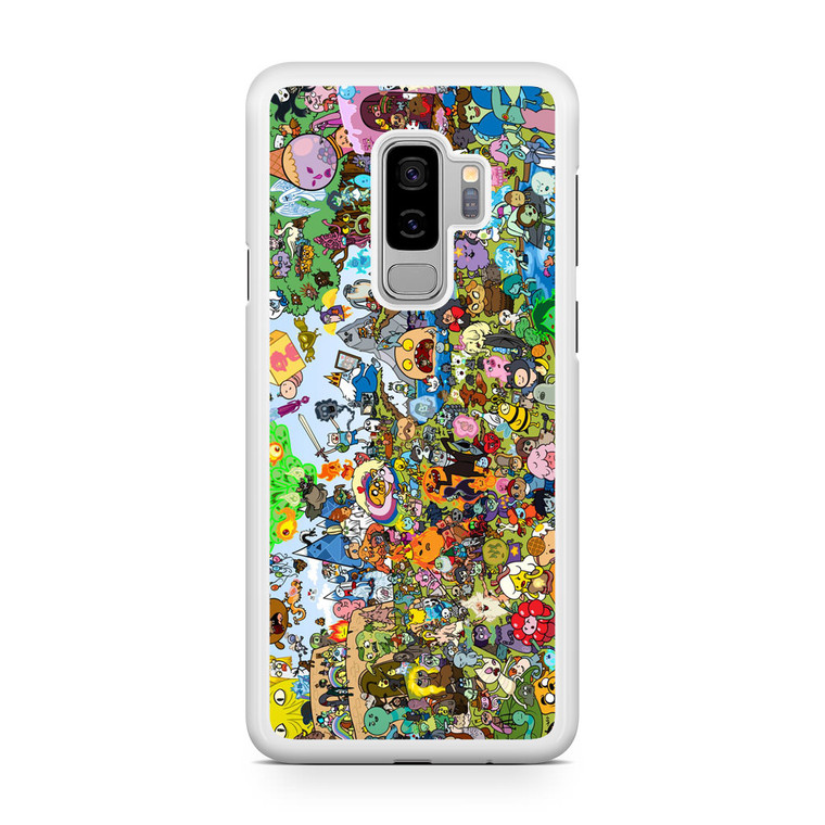 Adventure Time All Character Samsung Galaxy S9 Plus Case