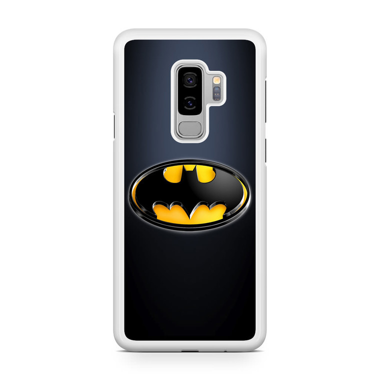 Batman Black Logo Samsung Galaxy S9 Plus Case