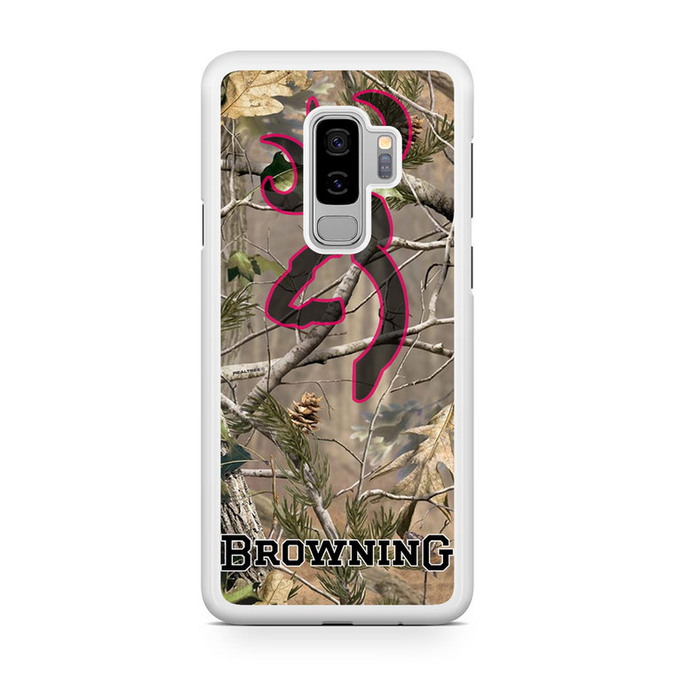 Browning Deer Camo Browning Samsung Galaxy S9 Plus Case