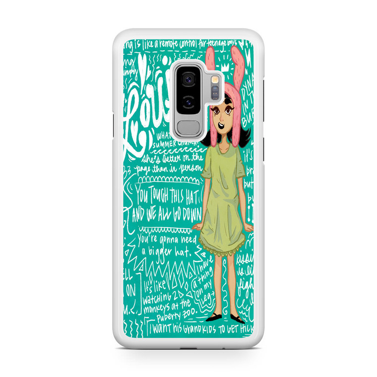 Geez Louise Bobs Burgers Samsung Galaxy S9 Plus Case