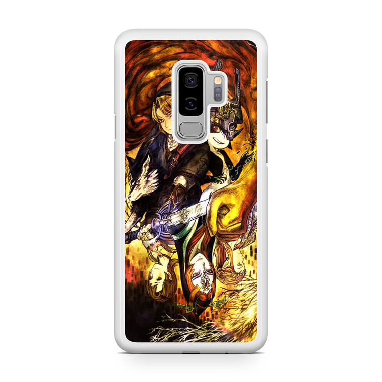 Zelda and Twilight Princess Samsung Galaxy S9 Plus Case