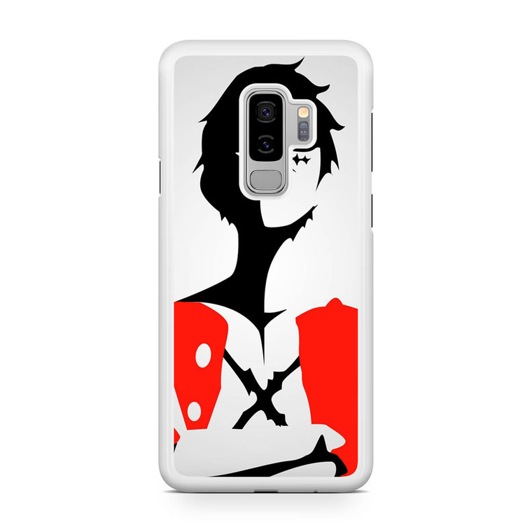 One Piece Luffy X Mark Samsung Galaxy S9 Plus Case