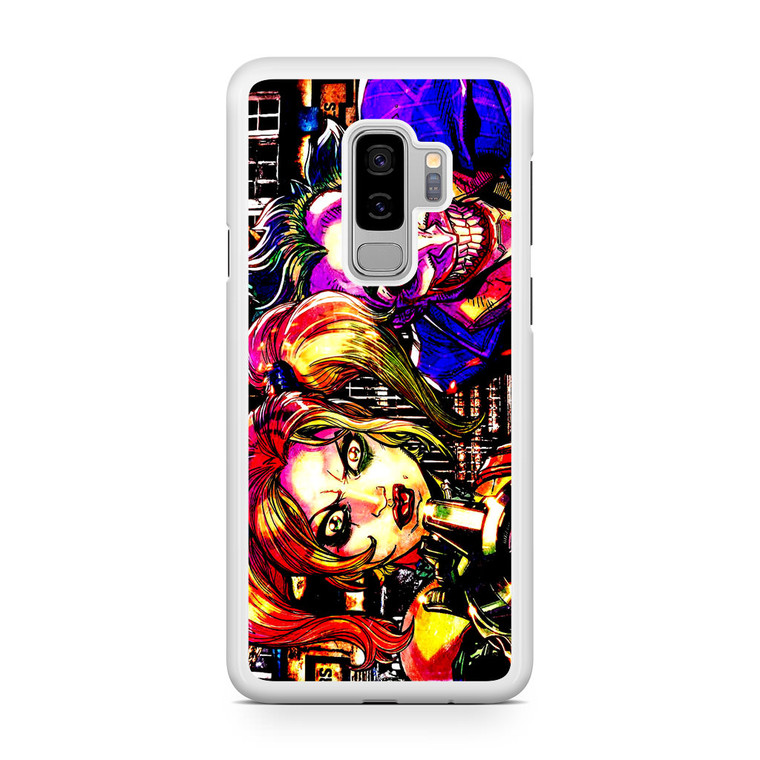 Harley Quinn Joker Comics Art Samsung Galaxy S9 Plus Case